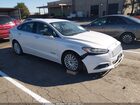2016 Ford Fusion Hybrid Se White vin: 3FA6P0LU6GR215399