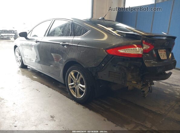 3FA6P0LU6GR329418 2016 FORD FUSION HYBRID Серый Задняя левая четверть