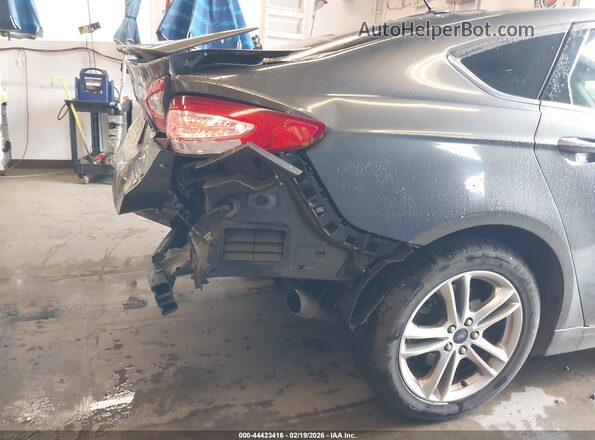 3FA6P0LU6GR329418 2016 FORD FUSION HYBRID Серый Вид задней части салона