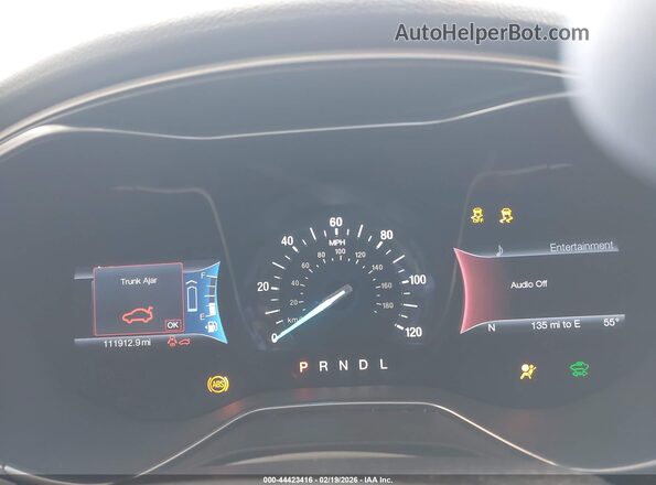 3FA6P0LU6GR329418 2016 FORD FUSION HYBRID Серый Вид задних сидений