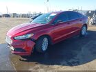 2016 Ford Fusion Hybrid Se Красный vin: 3FA6P0LU6GR389375