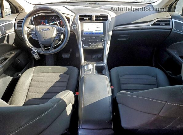 3FA6P0LU7LR113362 2020 FORD FUSION Серебряный Вид панели приборов