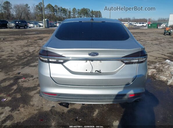 3FA6P0LUXJR123798 2018 FORD FUSION HYBRID Silver 