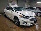2019 Ford Fusion Titanium Белый vin: 3FA6P0RU4KR119366