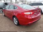 2016 Ford Fusion Hybrid Titanium Красный vin: 3FA6P0RU6GR184887