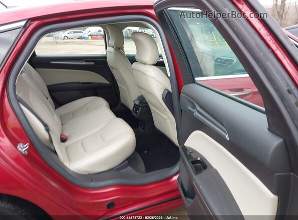 3FA6P0RU6GR184887 2016 FORD FUSION HYBRID Красный Вид наклейки с VIN-кодом