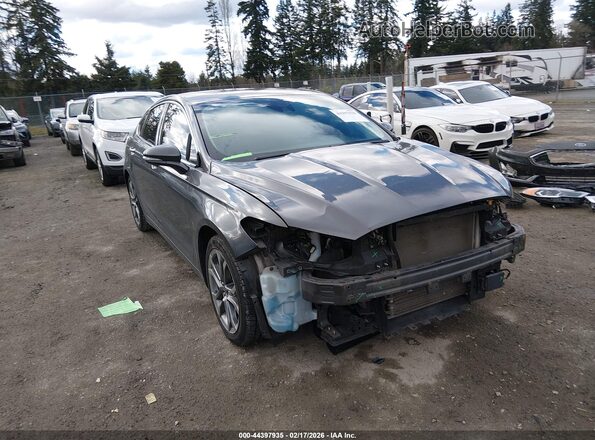 3FA6P0RU7LR182463 2020 FORD FUSION HYBRID Черный Передняя правая четверть