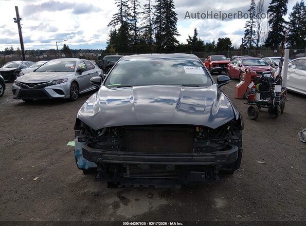 3FA6P0RU7LR182463 2020 FORD FUSION HYBRID Черный Вид задней части салона