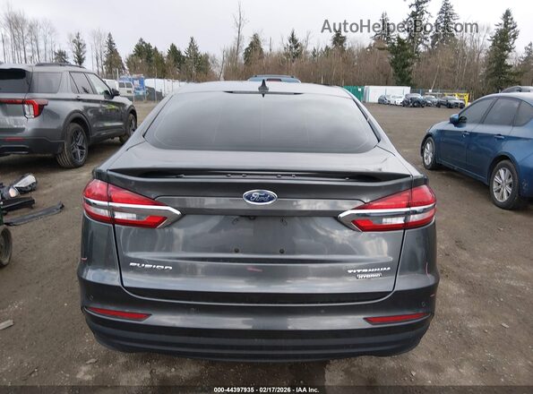 3FA6P0RU7LR182463 2020 FORD FUSION HYBRID Черный 