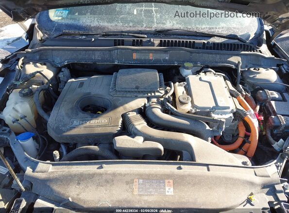 3FA6P0RUXLR100287 2020 FORD FUSION HYBRID Gray Вид ззаду
