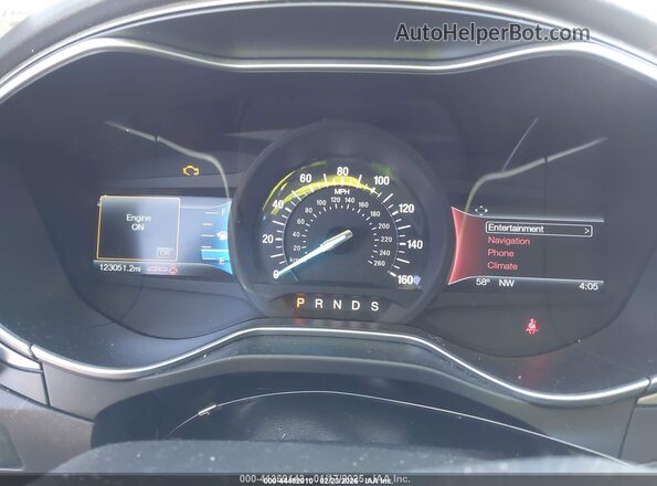 3FA6P0T92GR312563 2016 FORD FUSION Черный Вид задних сидений
