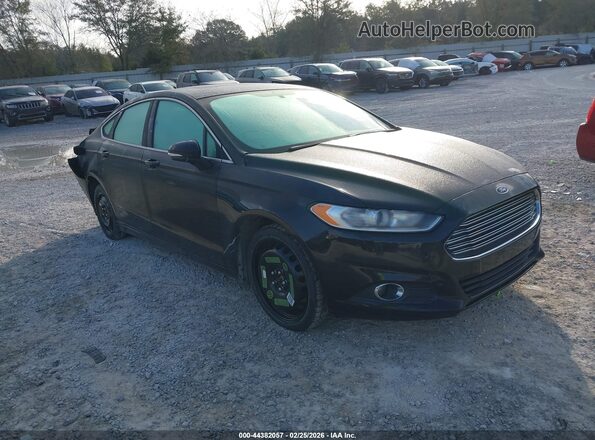 3FA6P0T96GR336221 2016 FORD FUSION Черный Передняя правая четверть