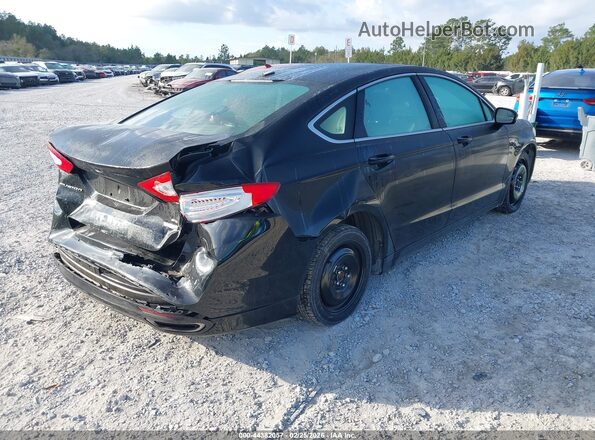 3FA6P0T96GR336221 2016 FORD FUSION Черный Задняя правая четверть