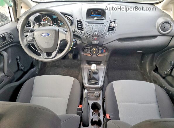 3FADP4AJ2KM120352 2019 FORD FIESTA White წინა პანელის ხედი