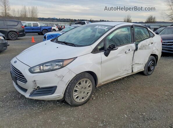 3FADP4AJ2KM120352 2019 FORD FIESTA White წინა მარცხენა ხედი სამი მეოთხედიდან