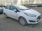 2019 Ford Fiesta S White vin: 3FADP4AJ2KM120352