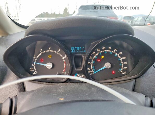 3FADP4AJ2KM120352 2019 FORD FIESTA White ხელსაწყოთა პანელის ხედი