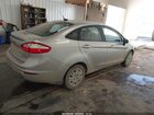2017 Ford Fiesta S Silver vin: 3FADP4AJ4HM166290