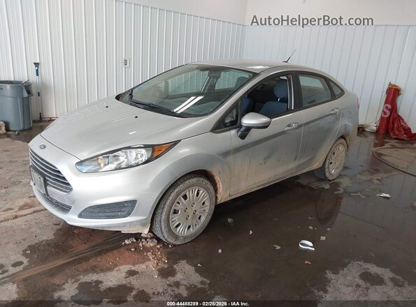 3FADP4AJ4HM166290 2017 FORD FIESTA Silver Передня ліва чверть