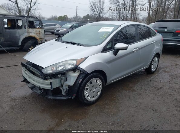 3FADP4AJ6KM126333 2019 FORD FIESTA Серебряный Передняя левая четверть