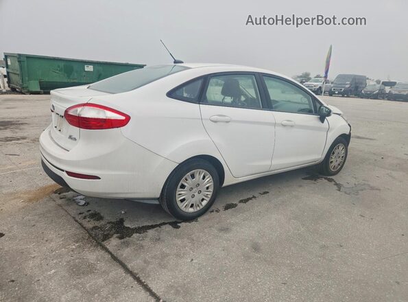 3FADP4AJ8KM123160 2019 FORD FIESTA White Задня права чверть