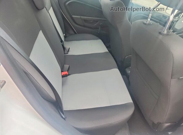 3FADP4AJ8KM123160 2019 FORD FIESTA White Вид задніх сидінь