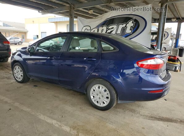 3FADP4BE7GM128830 2016 FORD FIESTA Синий Задняя левая четверть