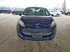 2016 Ford Fiesta Se Синий vin: 3FADP4BE7GM128830