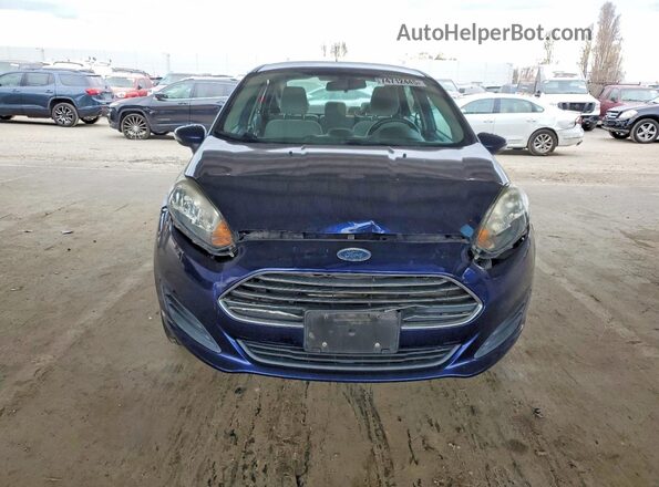3FADP4BE7GM128830 2016 FORD FIESTA Синий Вид спереди