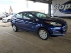 2016 Ford Fiesta Se Синий vin: 3FADP4BE7GM128830