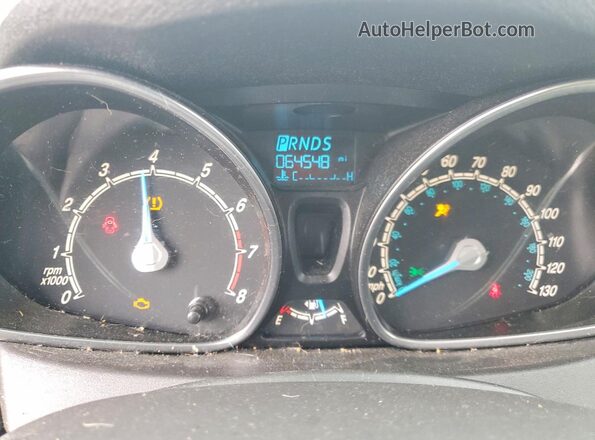 3FADP4BJ0KM120896 2019 FORD FIESTA Silver Instrument cluster view