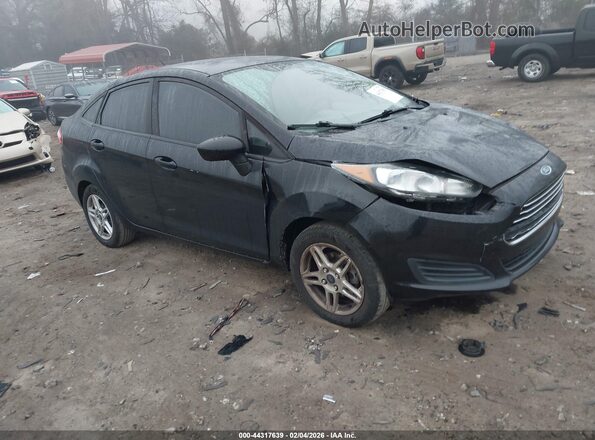 3FADP4BJ1JM103670 2018 FORD FIESTA Черный Передняя правая четверть