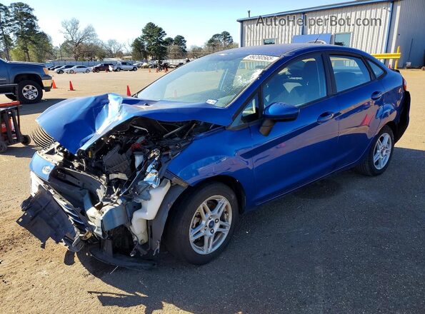 3FADP4BJ3KM165718 2019 FORD FIESTA Blue Front left