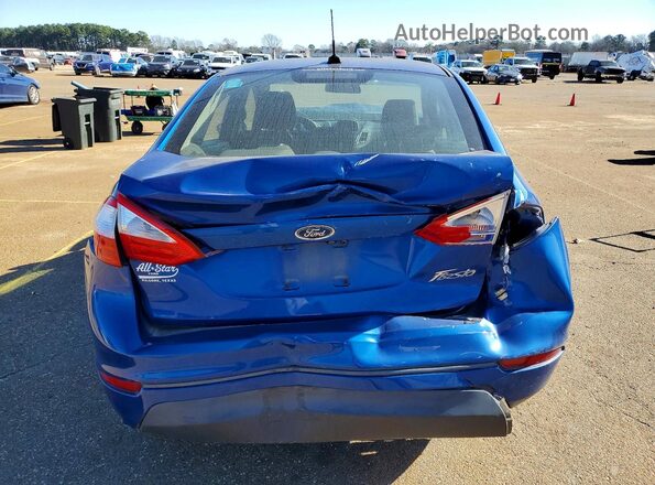 3FADP4BJ3KM165718 2019 FORD FIESTA Blue Rear view
