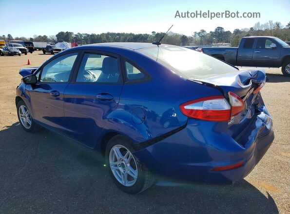 3FADP4BJ3KM165718 2019 FORD FIESTA Blue Rear left
