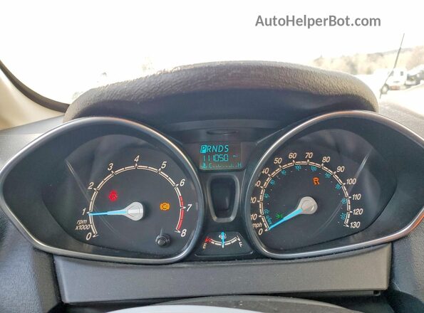 3FADP4BJ4HM170726 2017 FORD FIESTA White Vista del cuadro de instrumentos