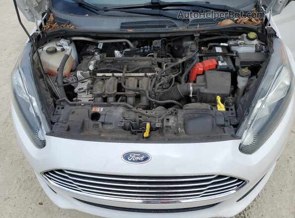 3FADP4BJ4KM114275 2019 FORD FIESTA Белый Вид задней части салона