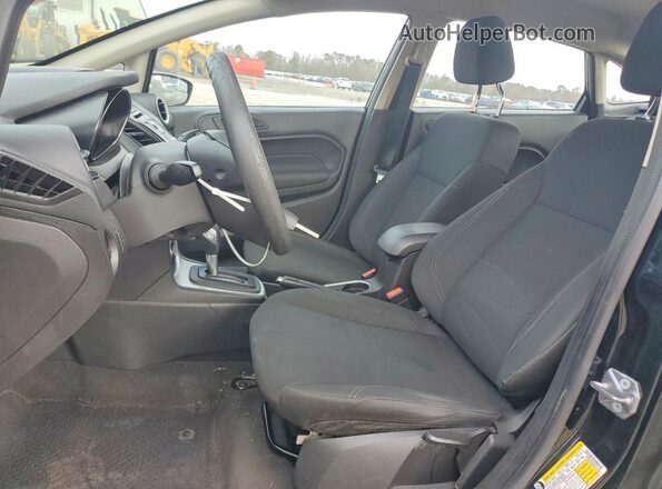 3FADP4BJ6KM134768 2019 FORD FIESTA Black Front interior view