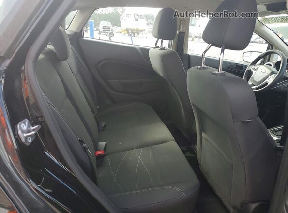 3FADP4BJ6KM134768 2019 FORD FIESTA Black Rear seats view