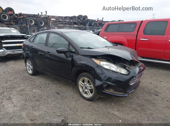 3FADP4BJ6KM157497 2019 FORD FIESTA Черный Вид задней части салона