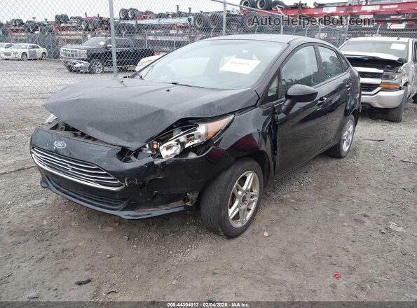 3FADP4BJ6KM157497 2019 FORD FIESTA Черный Передняя левая четверть