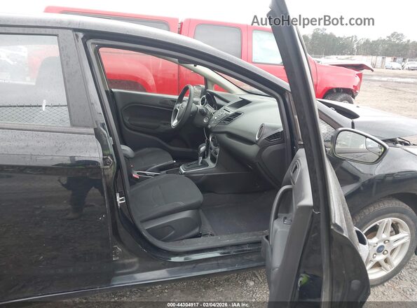 3FADP4BJ6KM157497 2019 FORD FIESTA Черный Вид салона спереди