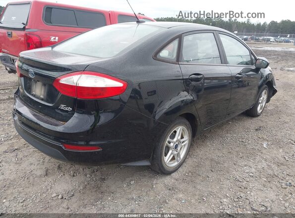 3FADP4BJ6KM157497 2019 FORD FIESTA Черный Задняя правая четверть