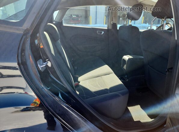 3FADP4BJ7GM206634 2016 FORD FIESTA Черный Вид задних сидений