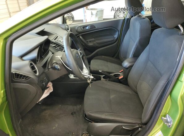 3FADP4BJ7KM120720 2019 FORD FIESTA Green Вид салону спереду