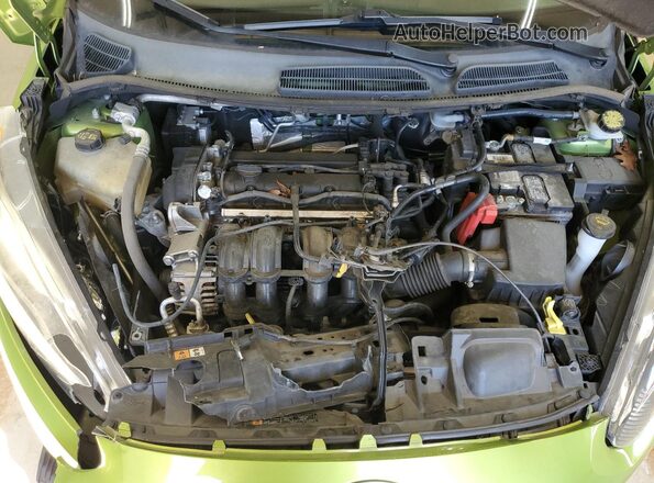 3FADP4BJ7KM120720 2019 FORD FIESTA Green Вид задньої частини салону