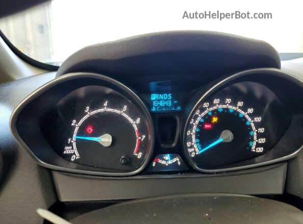 3FADP4BJ7KM120720 2019 FORD FIESTA Green Вид щитка приладів