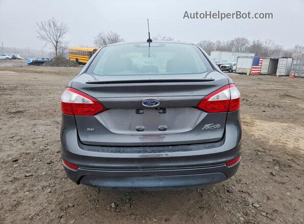 3FADP4BJ7KM123553 2019 FORD FIESTA Gray Вид ззаду