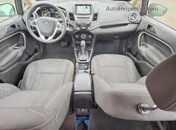 3FADP4BJ7KM123553 2019 FORD FIESTA Gray Вид панелі приладів