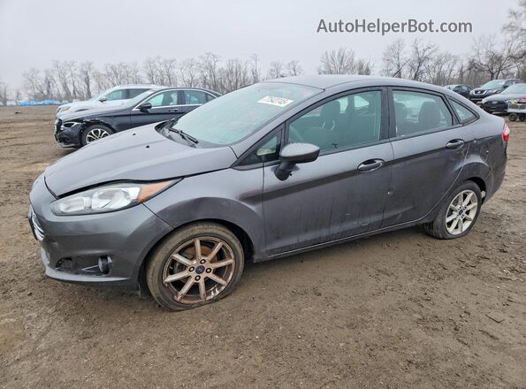 3FADP4BJ7KM123553 2019 FORD FIESTA Gray Передня ліва чверть